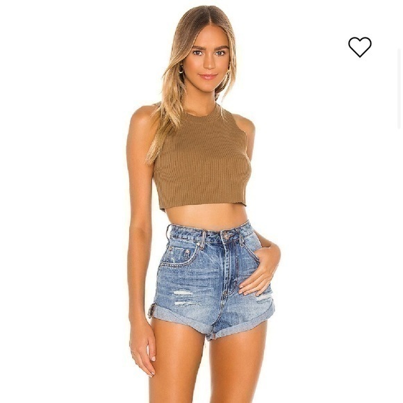 One teaspoon high waist bandits NWOT high waisted jean shorts in Johnny Blue - Picture 1 of 8